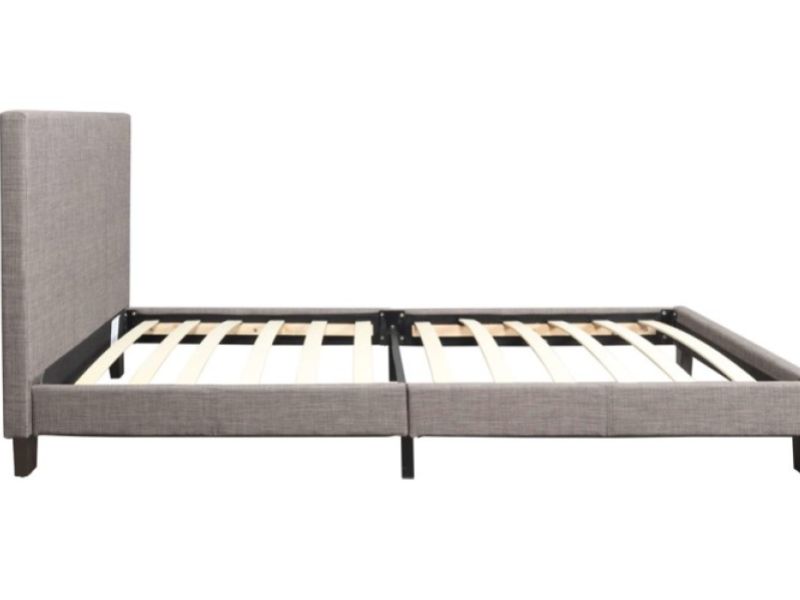 Birlea Berlin 3ft Single Grey Fabric Bed Frame