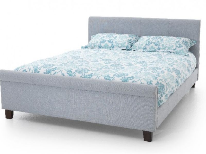 Serene Hazel 4ft6 Double Ice Fabric Bed Frame