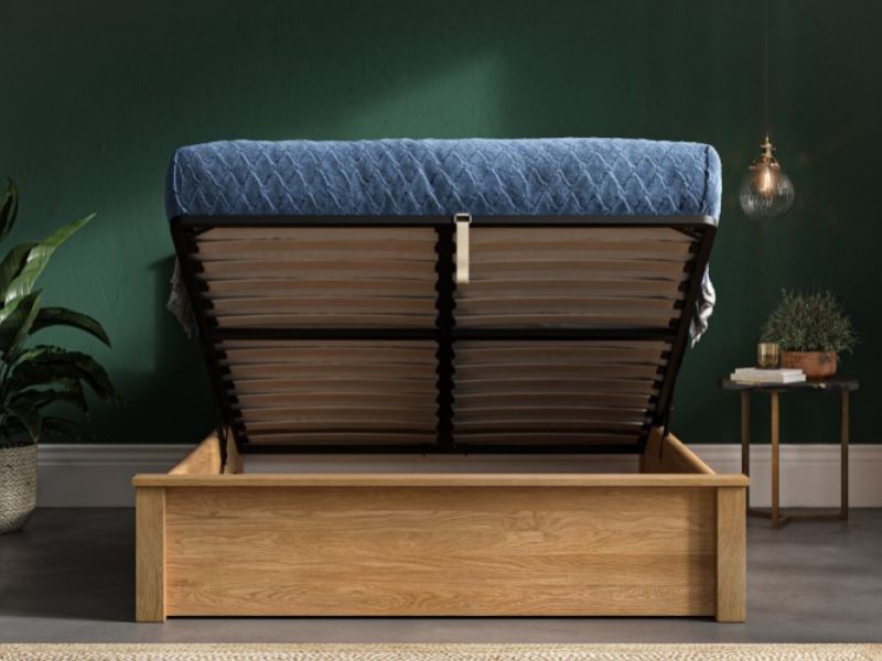 Emporia Monaco 6ft Super Kingsize Solid Oak Ottoman Bed Frame