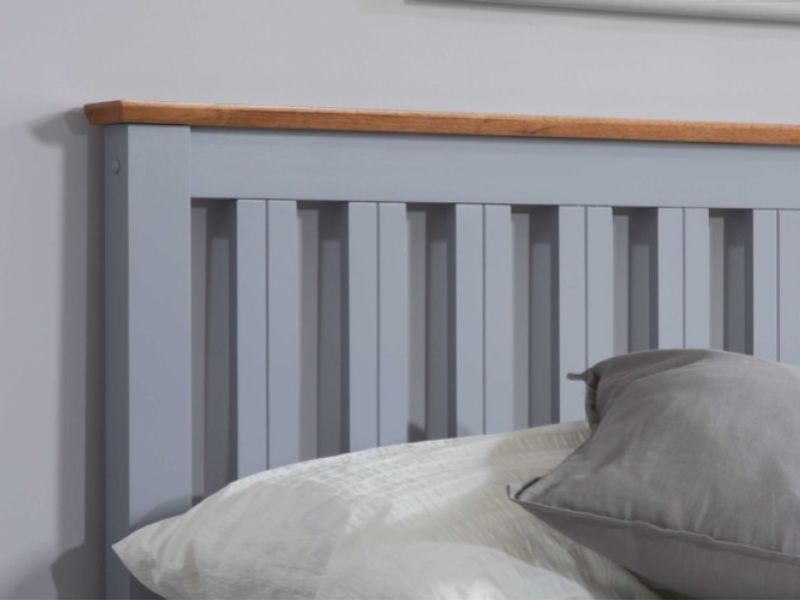 Birlea Phoenix 3ft Single Stone Grey Ottoman Lift Wooden Bed Frame