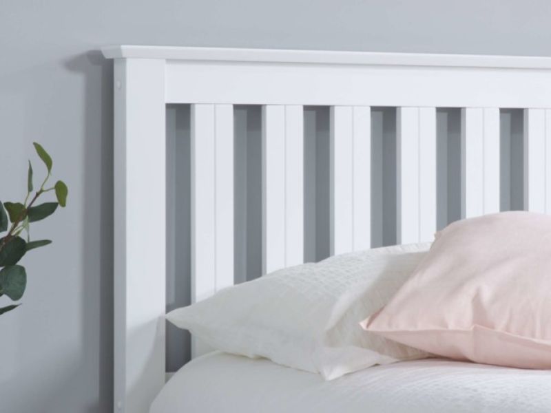 Birlea Phoenix 3ft Single White Ottoman Lift Wooden Bed Frame