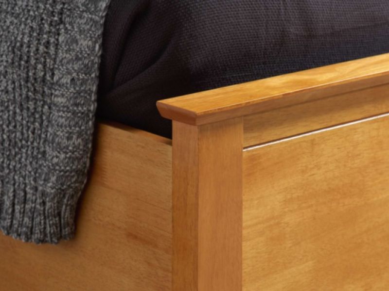 Birlea Phoenix 3ft Single Oak Finish Ottoman Lift Wooden Bed Frame