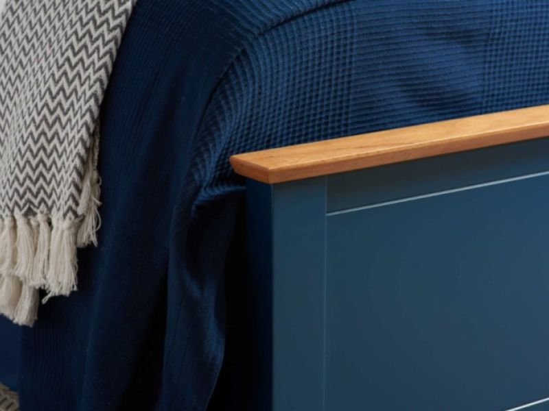 Birlea Phoenix 3ft Single Navy Blue Ottoman Lift Wooden Bed Frame