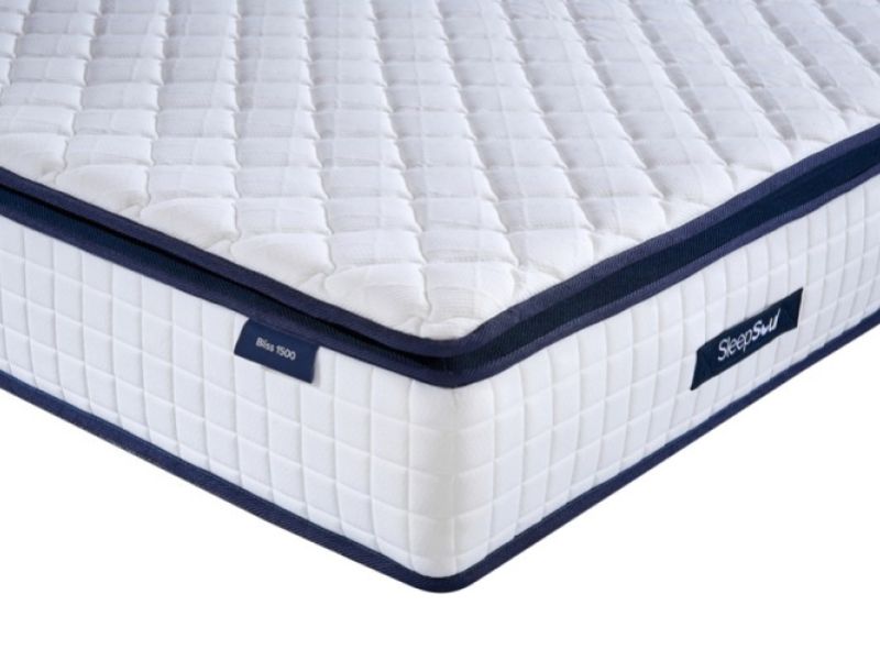 Birlea Sleepsoul Bliss 1500 Pocket And Memory Foam Pillow Top 4ft6 Double Mattress