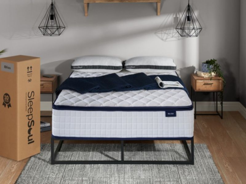 Birlea Sleepsoul Bliss 1500 Pocket And Memory Foam Pillow Top 4ft Small Double Mattress