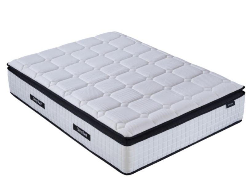 Birlea Sleepsoul Bliss 2000 Pocket And Memory Foam Pillow Top 6ft Super Kingsize Mattress