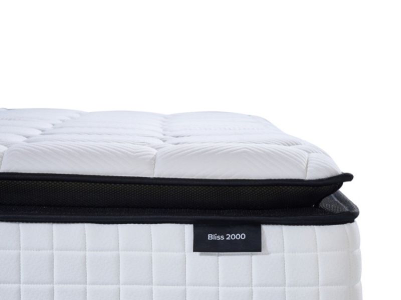 Birlea Sleepsoul Bliss 2000 Pocket And Memory Foam Pillow Top 6ft Super Kingsize Mattress