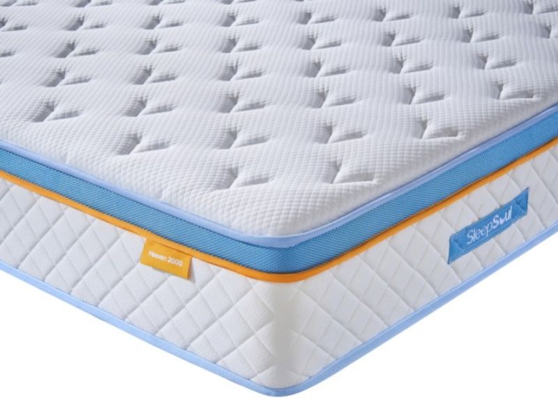 Birlea Sleepsoul Heaven 2000 Pocket And Coolgel Pillow Top 3ft Single Mattress