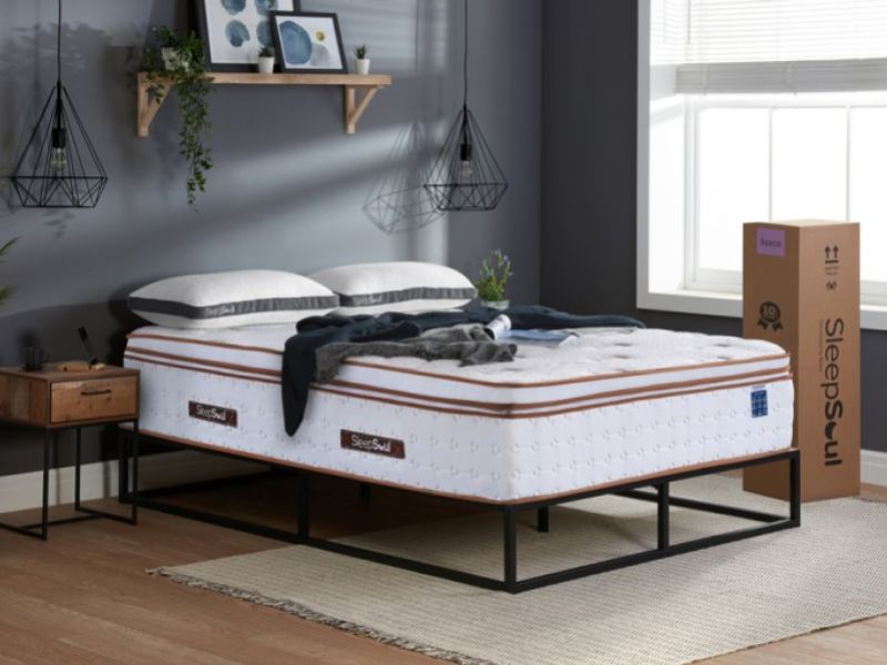Birlea Sleepsoul Space 3000 Pocket And Memory Foam Box Top 4ft6 Double Mattress