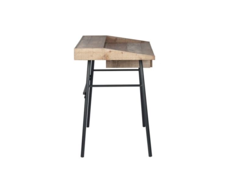 Birlea Urban Rustic Office Desk With Shelf And Drawer
