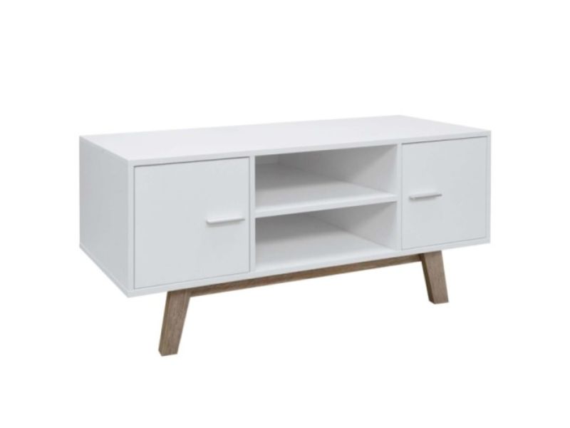 Birlea Shard TV Unit In White