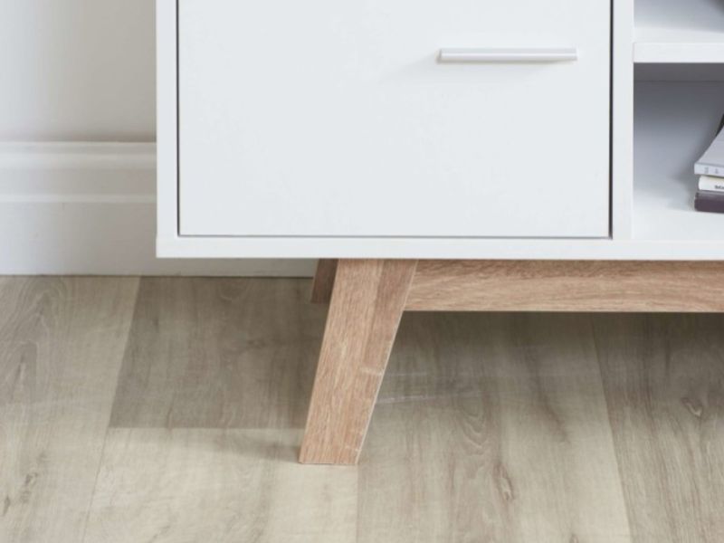 Birlea Shard TV Unit In White