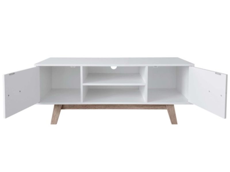 Birlea Shard TV Unit In White