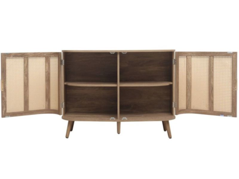 Birlea Noah Rattan 3 Door Sideboard