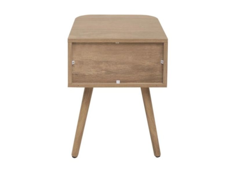 Birlea Noah Rattan 1 Drawer Bedside