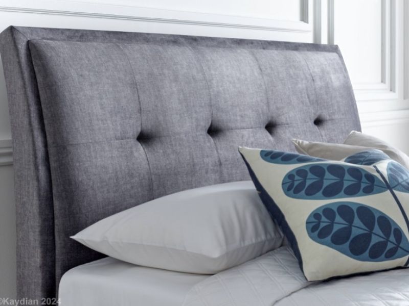 Kaydian Accent 5ft Kingsize Vogue Grey Ottoman Storage Bed