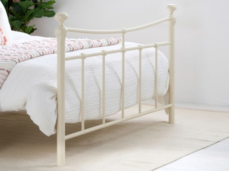 Birlea Emily 3ft Single Cream Metal Bed Frame
