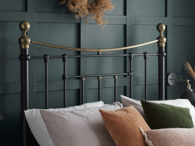 Birlea Bronte 5ft Kingsize Black Metal Bed Frame