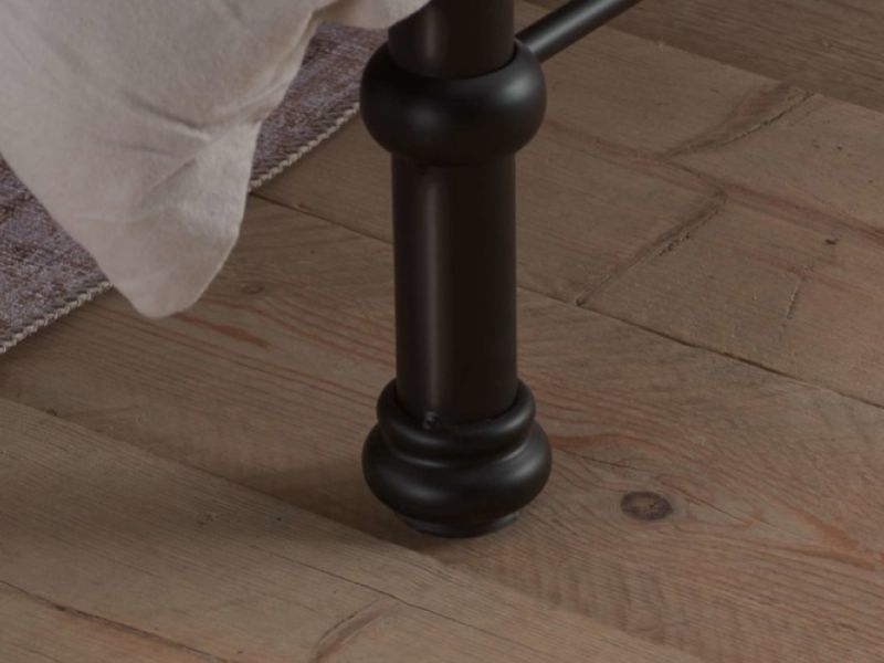 Birlea Bronte 5ft Kingsize Black Metal Bed Frame