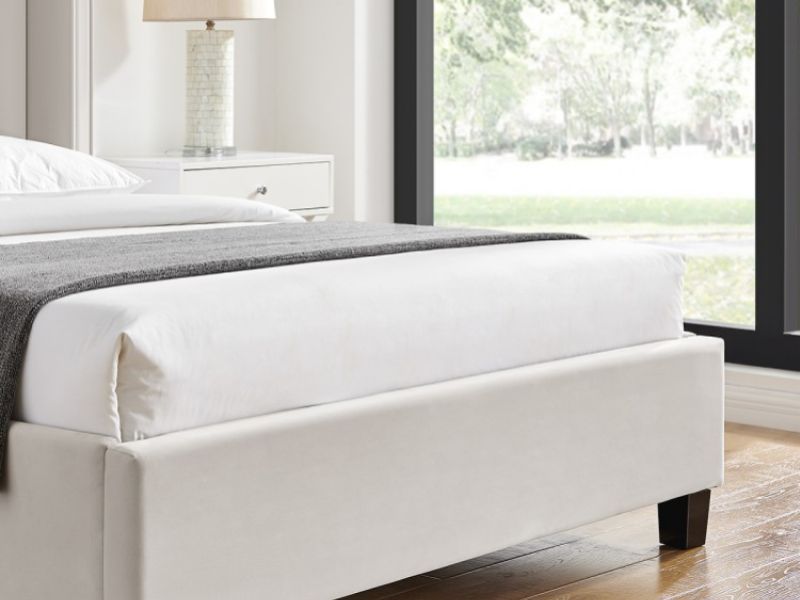 Limelight Polaris 4ft6 Double Natural Fabric Bed Frame