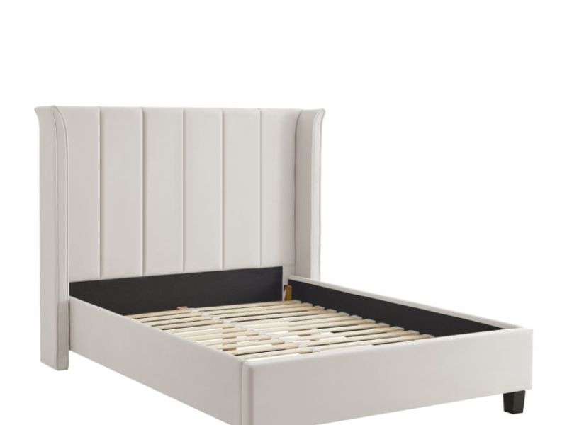 Limelight Polaris 4ft6 Double Natural Fabric Bed Frame