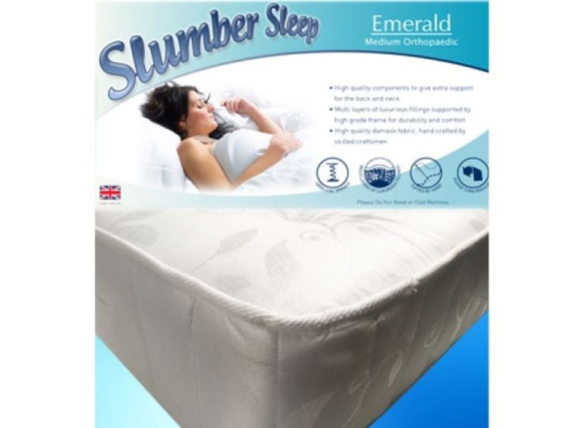 Time Living Slumber Sleep Emerald 3ft Single Open Coil Spring Mattress
