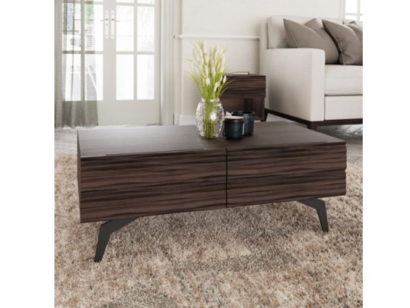 GFW Bantham Coffee Table Dark Walnut