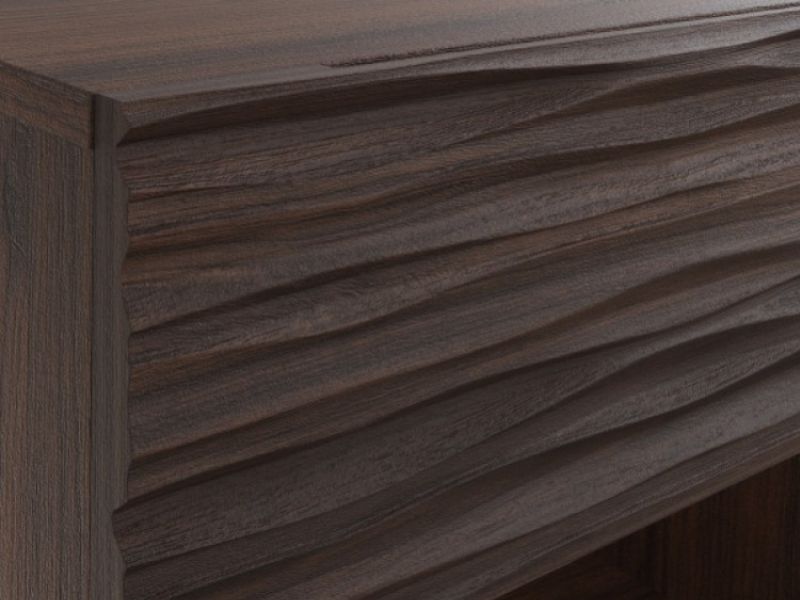 GFW Bantham Lamp Table Dark Walnut