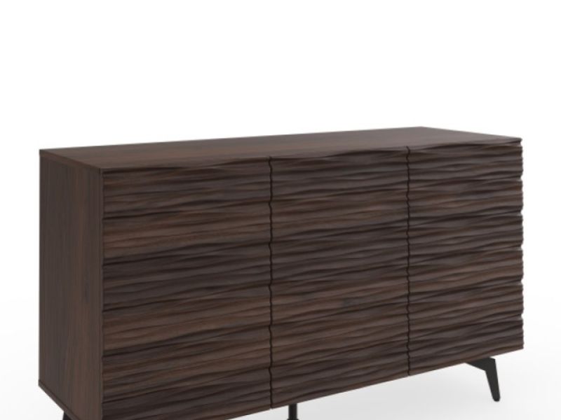 GFW Bantham Large Sideboard Dark Walnut