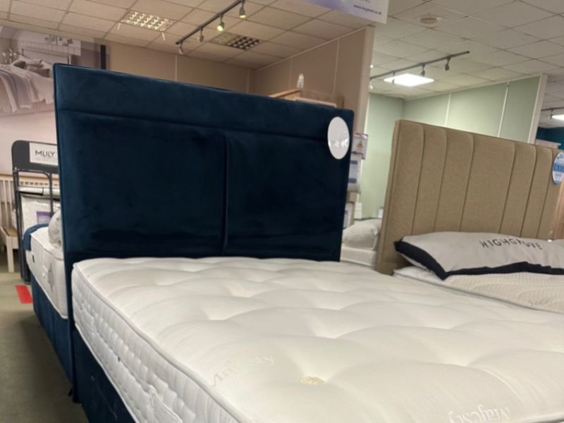 STORE CLEARANCE Majesty 2000 Pocket 4ft6 Double 2 Plus 2 Drawer Bed With Deluxe Headboard