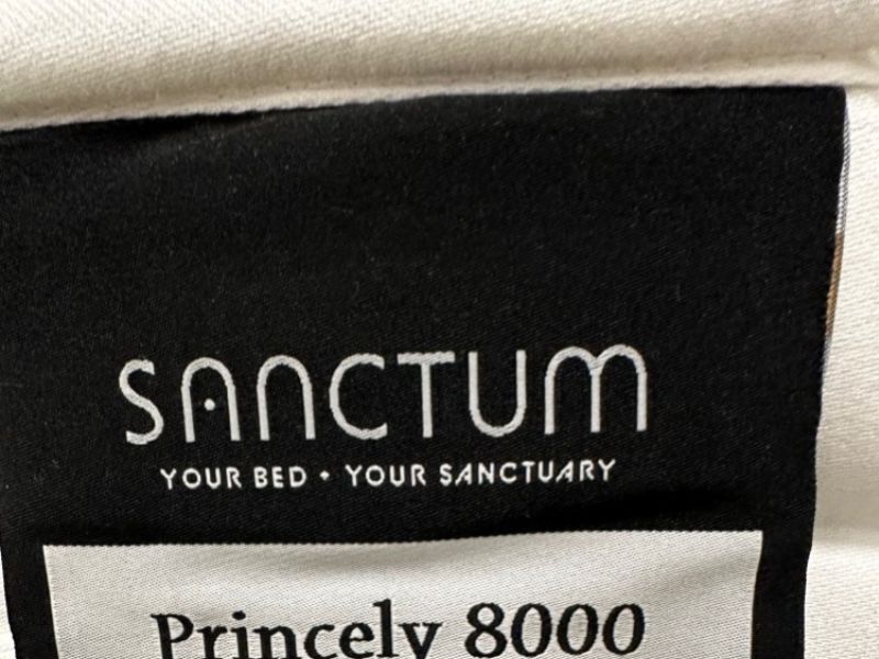STORE CLEARANCE Sanctum Princely 8000 Pocket 5ft Kingsize 2 Drawer Bed With Headboard