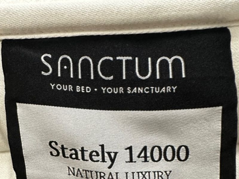 STORE CLEARANCE Sanctum Stately 14000 Pocket 5ft Kingsize 2 Drawer Bed With Headboard