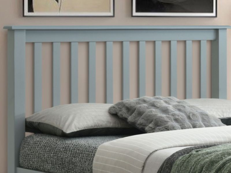 Flintshire Rossett 4ft6 Double Grey Wooden Bed Frame