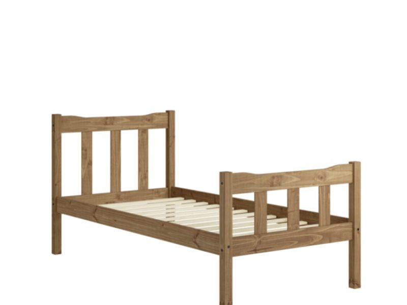 LPD Havana 3ft Single Pine Wooden Bed Frame