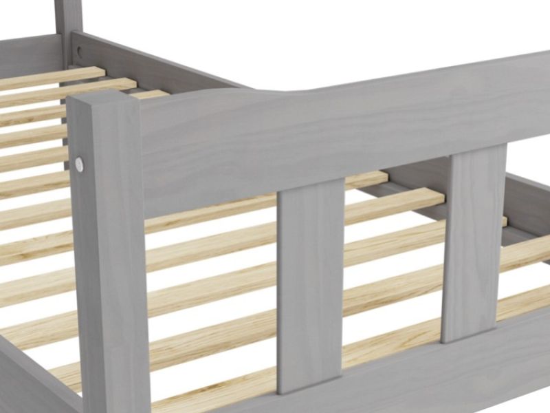 LPD Havana 3ft Single Grey Wooden Bed Frame
