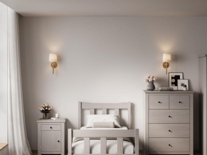 LPD Havana 3ft Single Grey Wooden Bed Frame