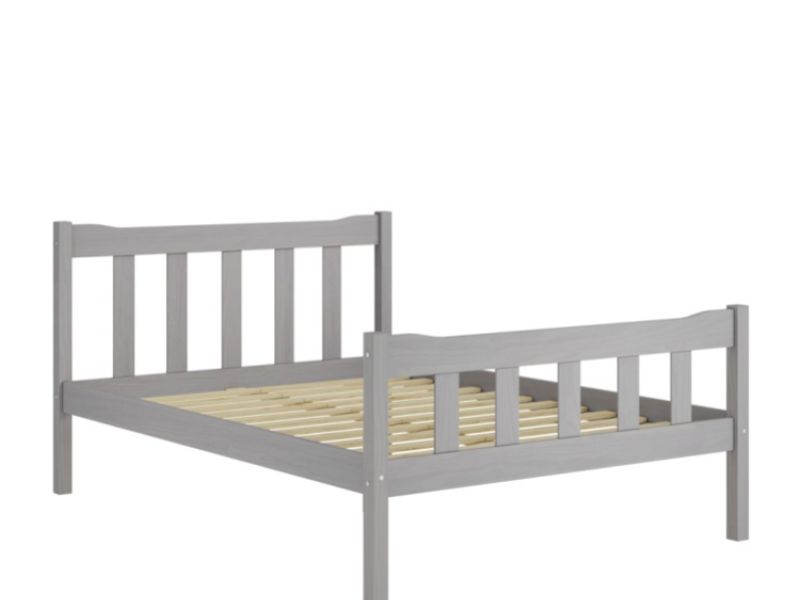 LPD Havana 5ft Kingsize Grey Wooden Bed Frame