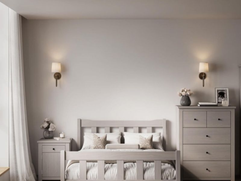 LPD Havana 5ft Kingsize Grey Wooden Bed Frame