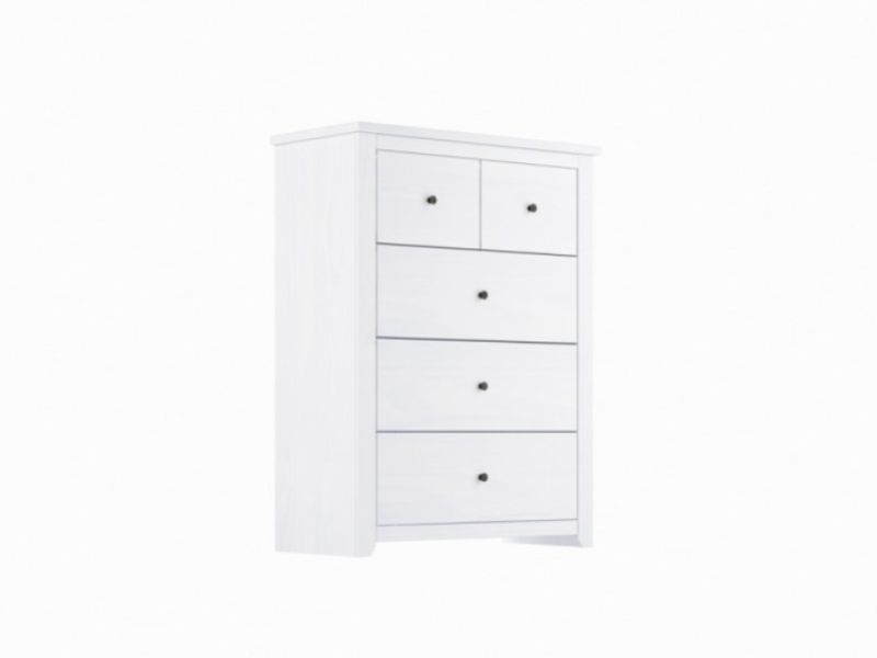 LPD Havana Pine 3 Plus 2 Drawer Chest In Grey