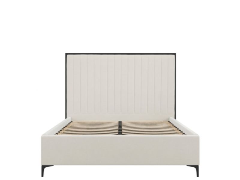 LPD Berkeley 4ft6 Double Cream Fabric Bed Frame