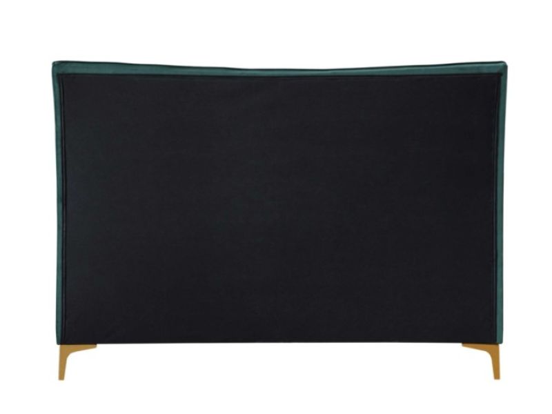 Birlea Clover 4ft6 Double Green Velvet Fabric Bed Frame