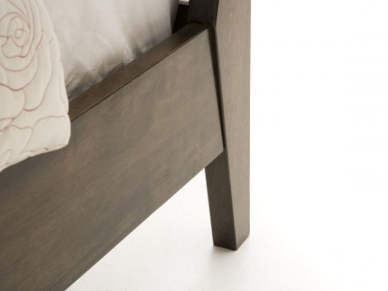 Serene Zahra Walnut 4ft6 Double Wooden Bed Frame