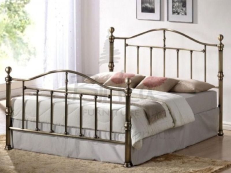 Birlea Victoria 5ft Kingsize Brass Metal Bed Frame