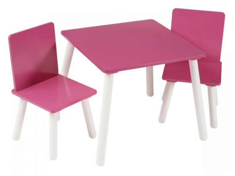 Kidsaw Blush Fun Table and 2 Chair