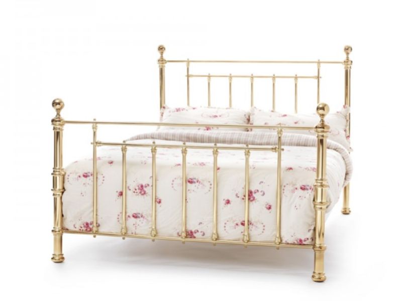 Serene Benjamin 5ft King Size Brass Metal Bed Frame