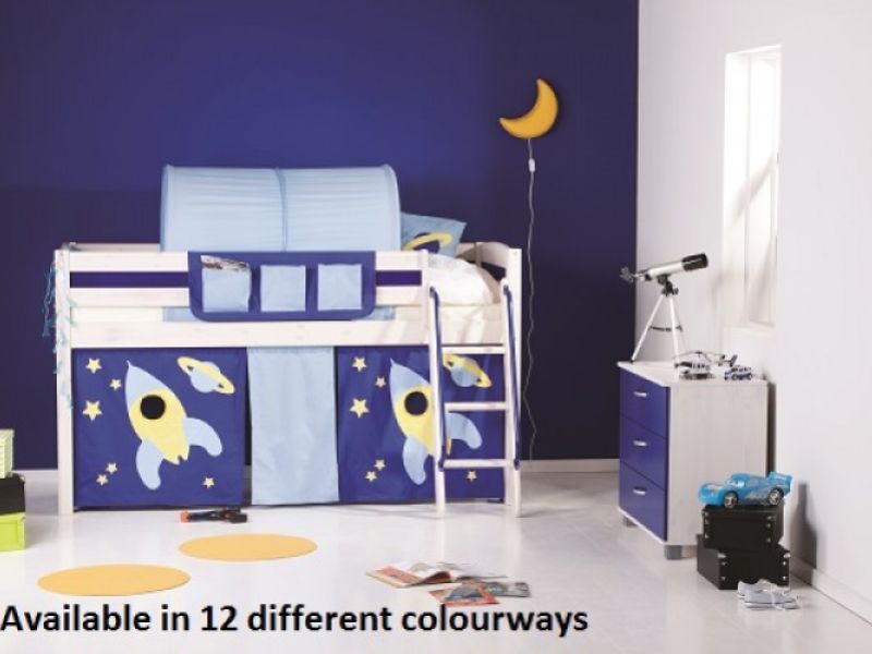Thuka Trendy 12 Midsleeper Bed (Choice Of Colours)