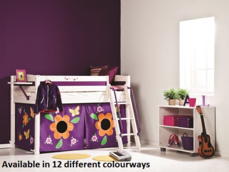 Thuka Trendy 3 Shorty Midsleeper Bed (Choice Of Colours)