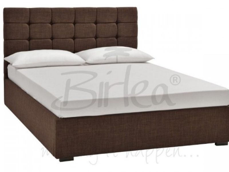 Birlea Isabella 6ft Super King Size Brown Upholstered Fabric Bed Frame