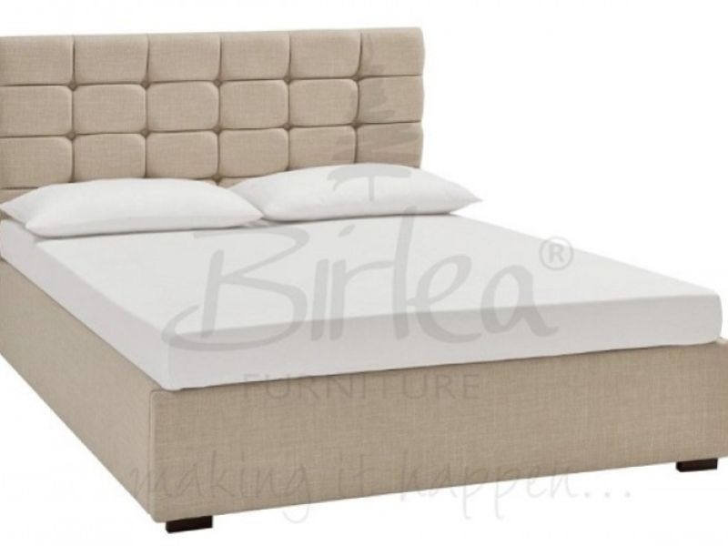 Birlea Isabella 4ft6 Double Cappuccino Upholstered Fabric Bed Frame