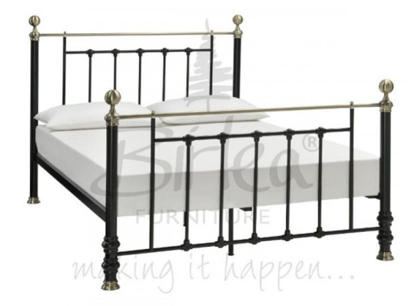 Birlea Charlotte 4ft 6 Double Black Metal Bed Frame